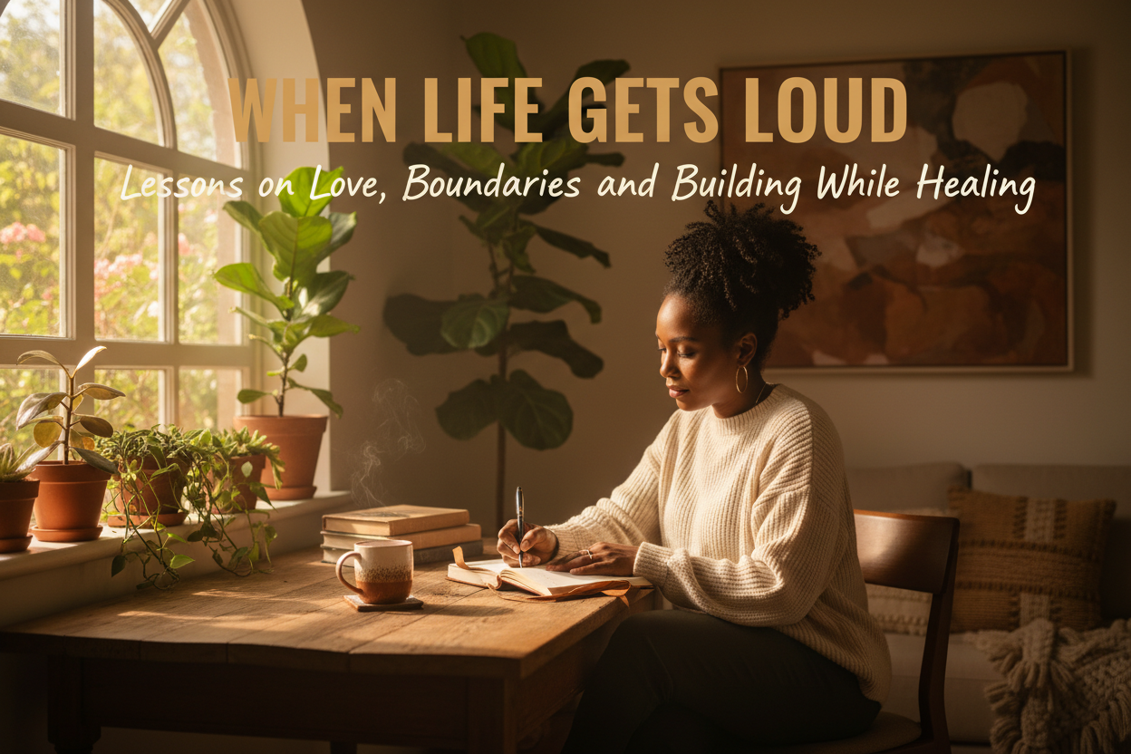 When Life Gets Loud: Lessons on Love, Boundaries, and Building While Healing