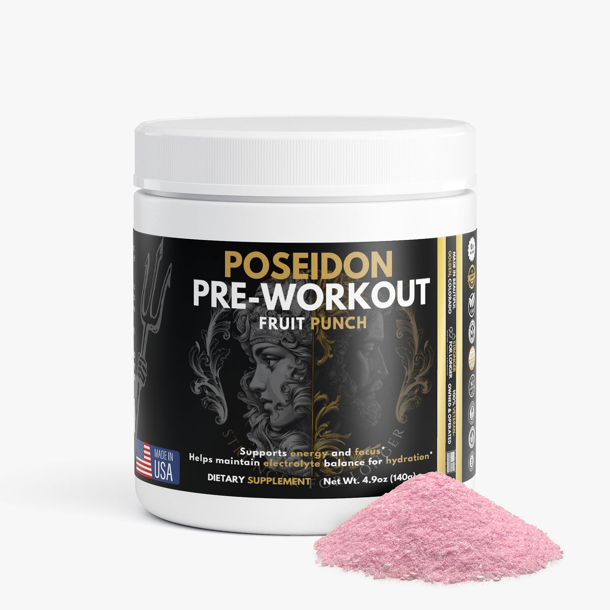 Poseidon Pre-Workout: Fruit Punch