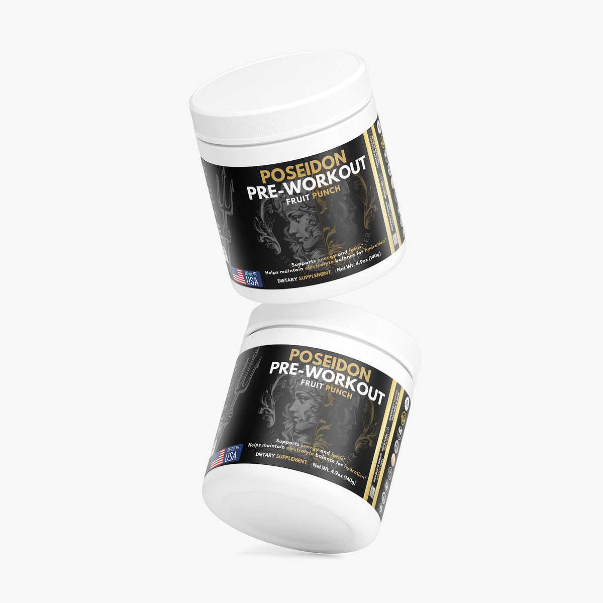 Poseidon Pre-Workout: Fruit Punch