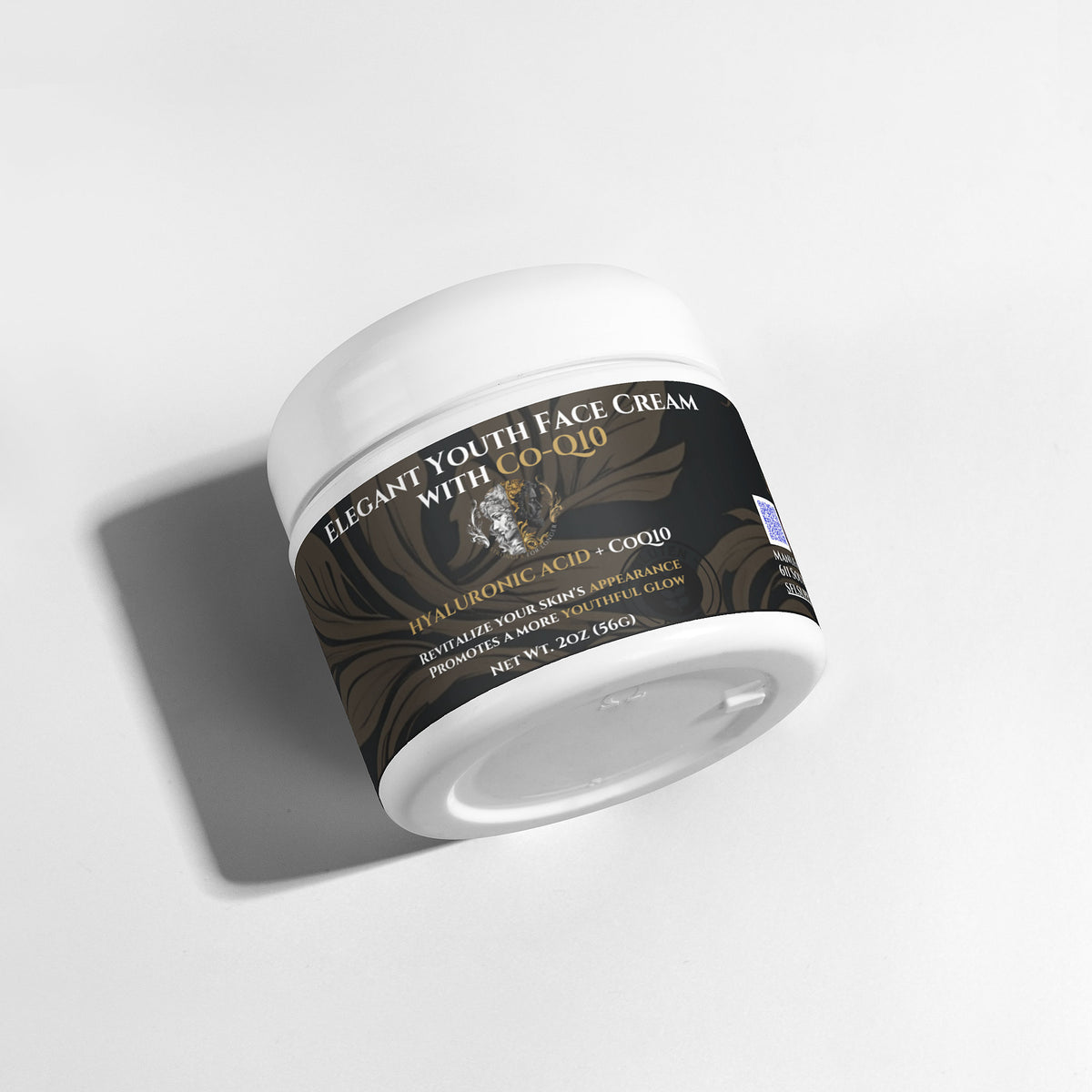 CoQ10 Face Cream with Hyaluronic Acid & DMAE