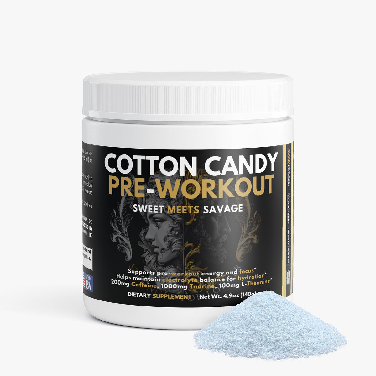 Cotton Candy Pre-Workout: Sweet Meets Savage