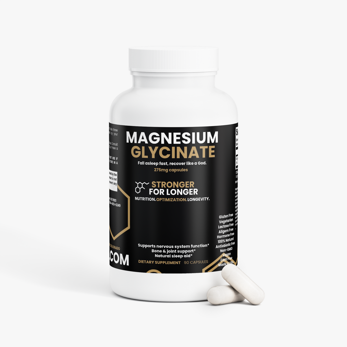 Magnesium Glycinate - 550mg