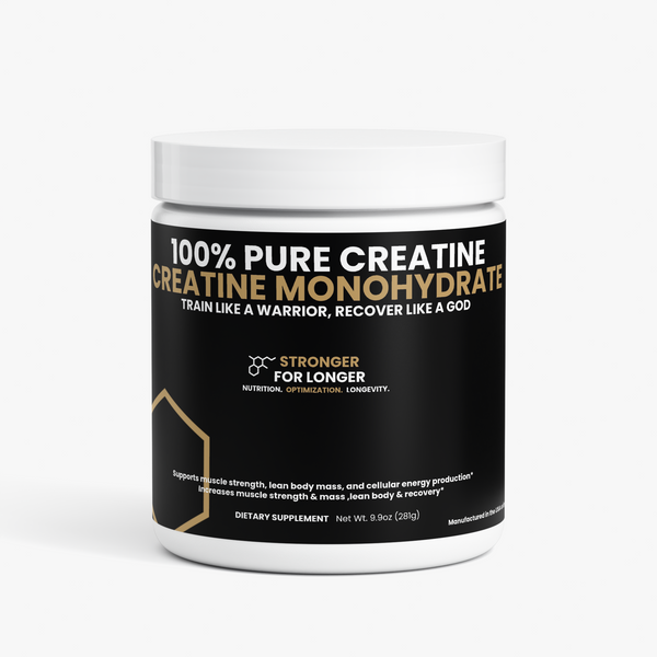 100% Pure & Natural Creatine Monohydrate (Water Soluble)