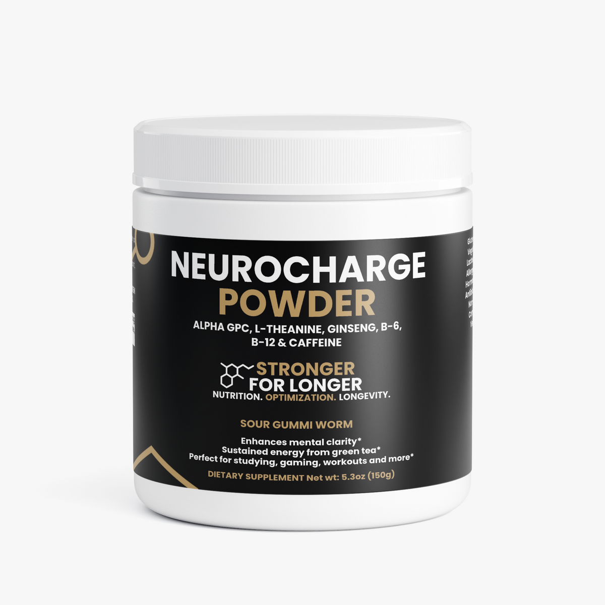 Neurocharge Powder with Alpha-GPC