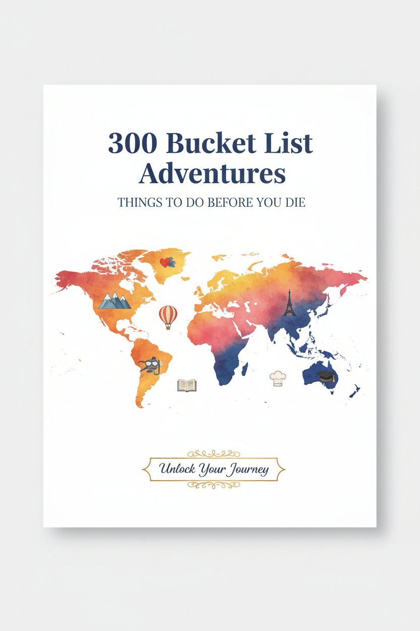 300 Things Bucket List PDF