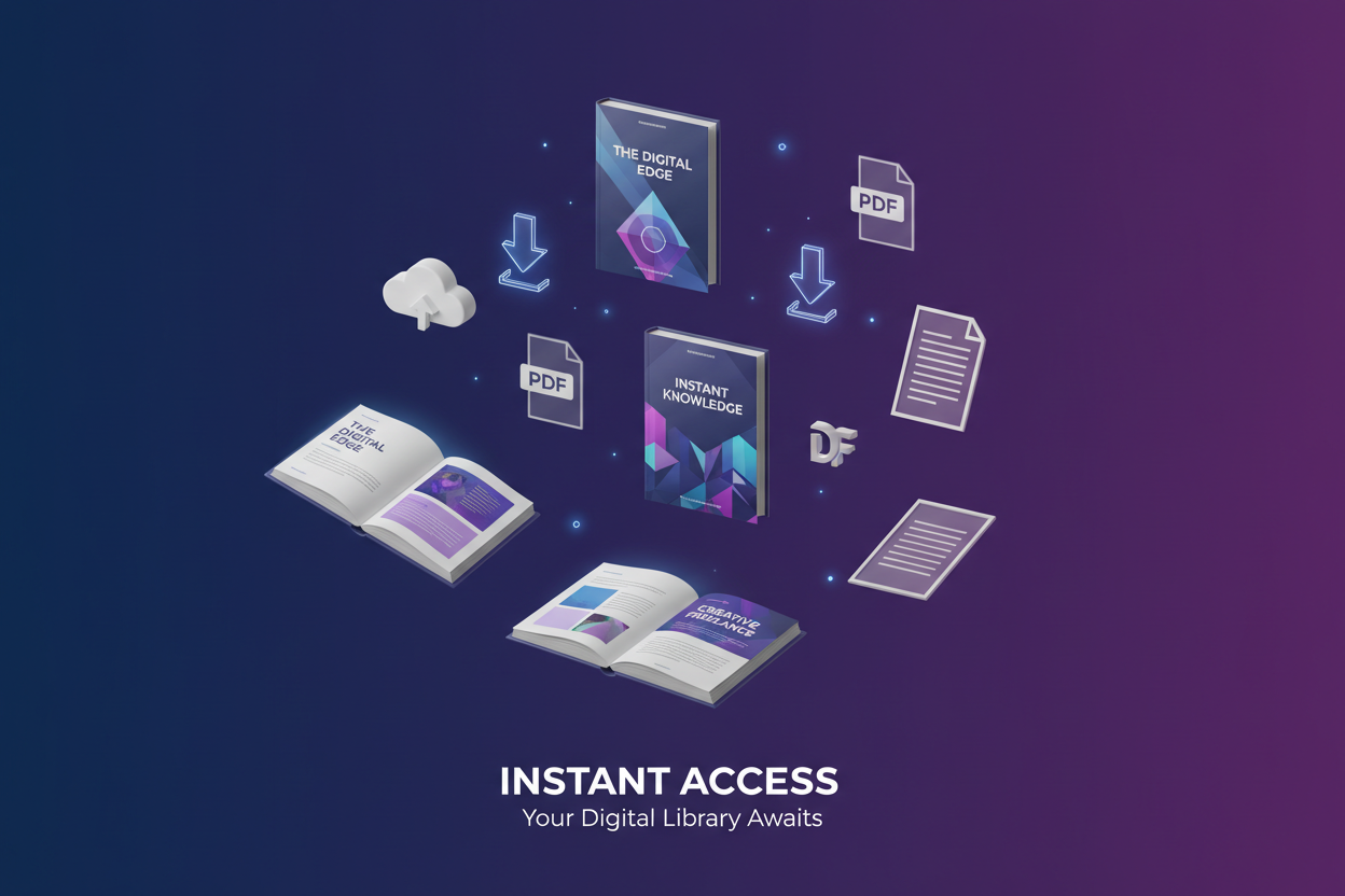 Digital Downloads, E-Books, PDF's and more