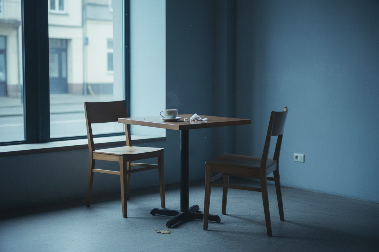 silence after a relationship