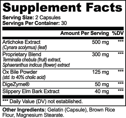 Ox Bile Complex: Max Absorption