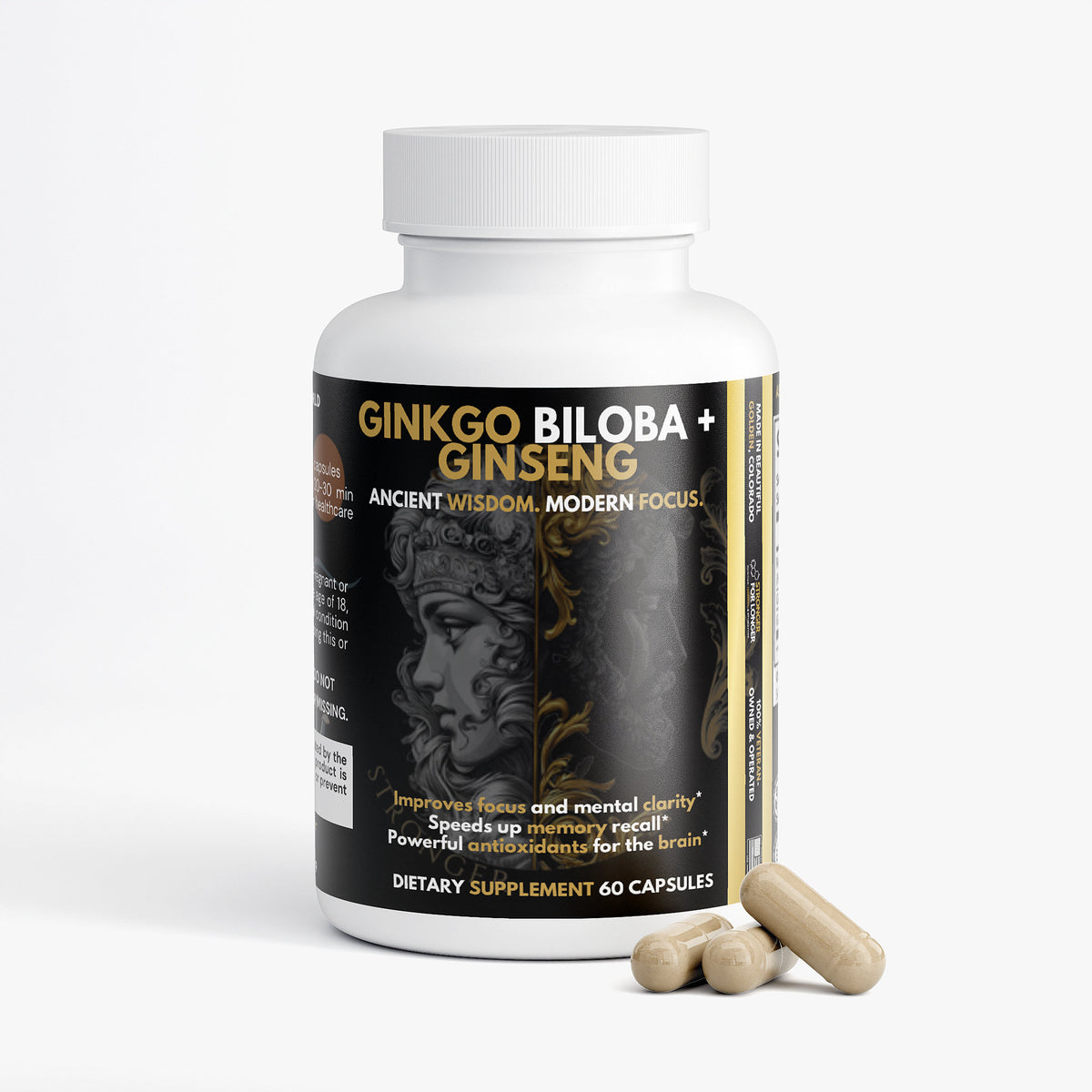 Ginkgo Biloba + Ginseng Nootropic
