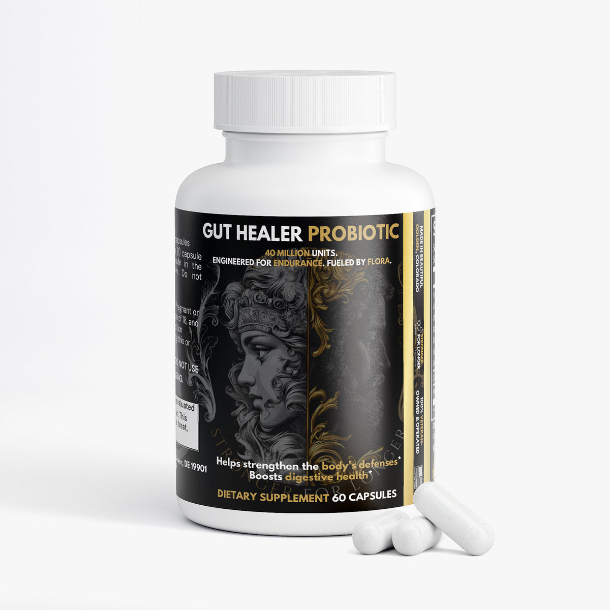 Gut Healer Probiotic: 40 Million Units