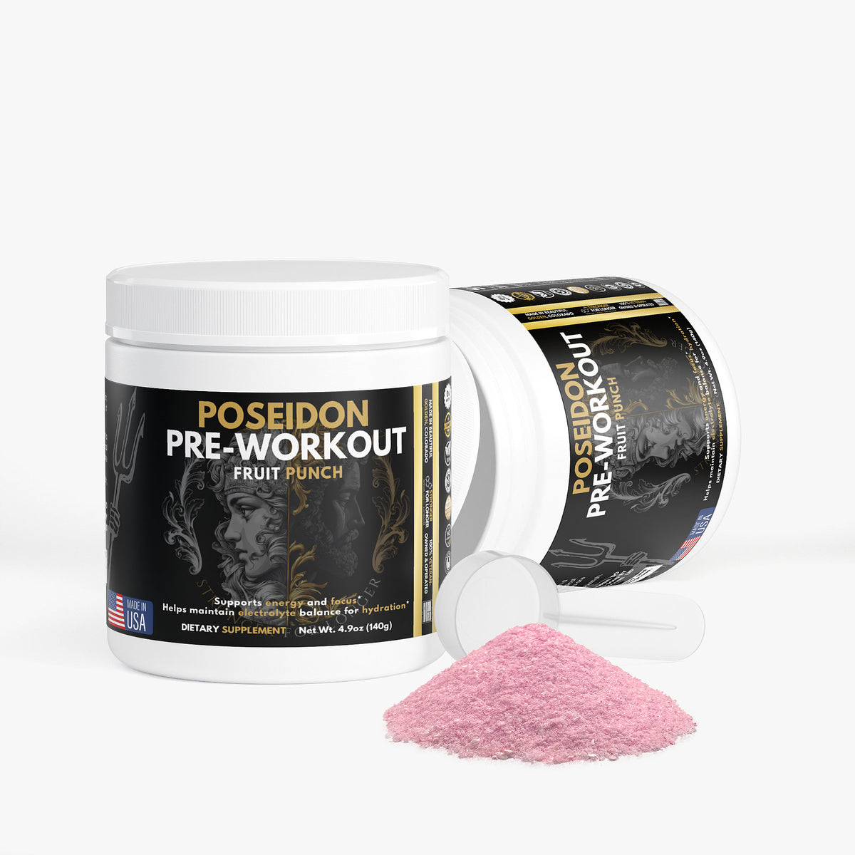 Poseidon Pre-Workout: Fruit Punch