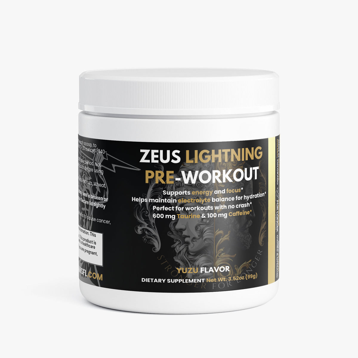 Zeus Lightning Pre-Workout: Electric Jasmine