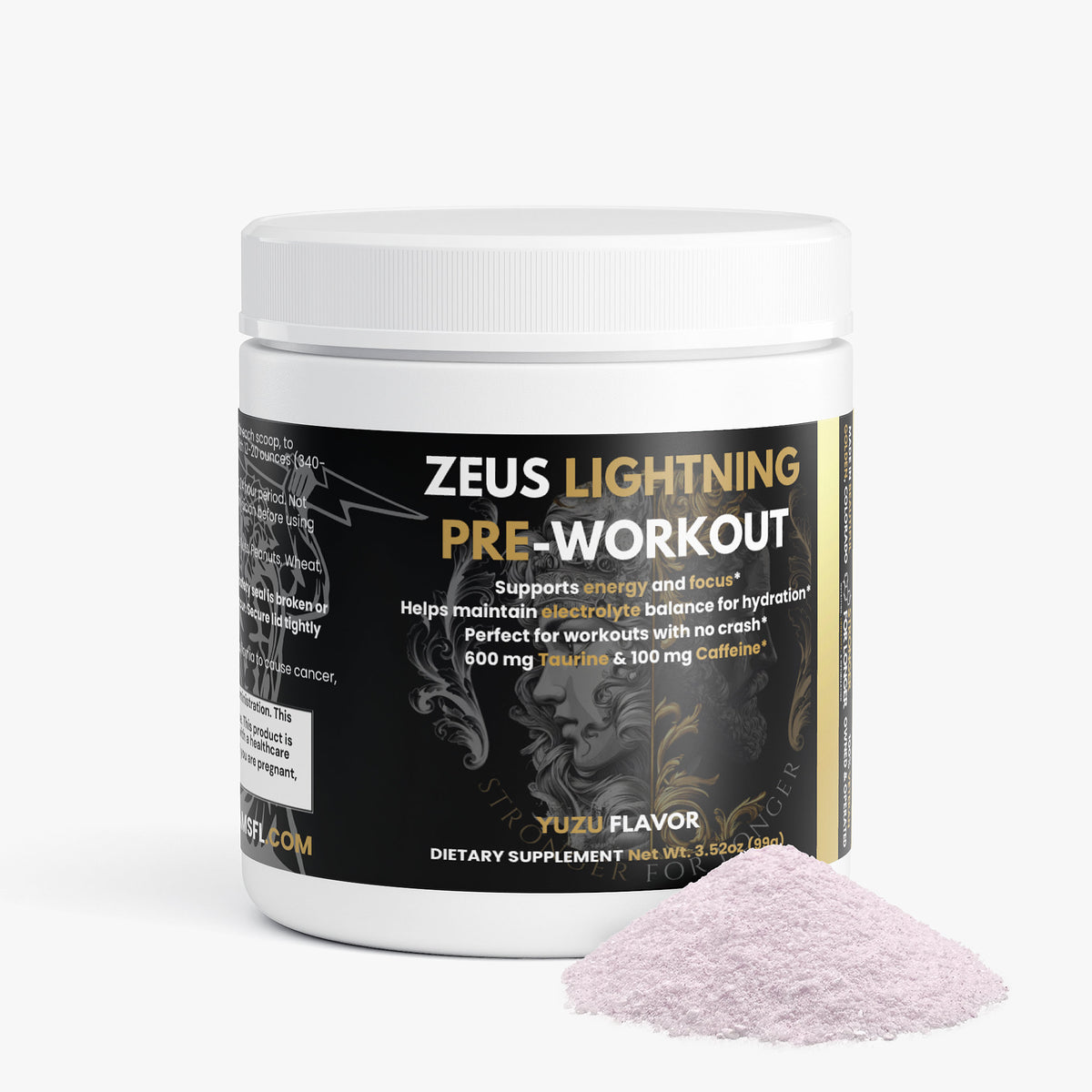 Zeus Lightning Pre-Workout: Electric Jasmine