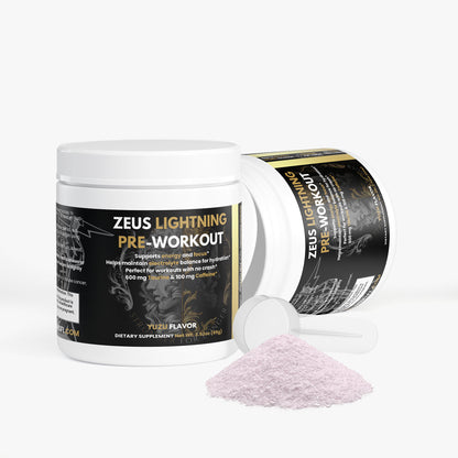 Zeus Lightning Pre-Workout: Electric Jasmine