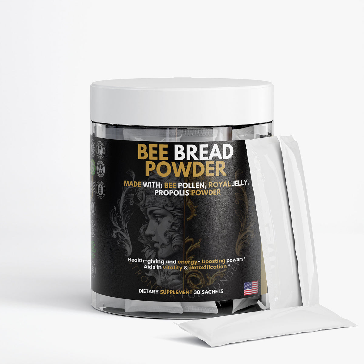 Bee Bread Superfood Powder Sticks