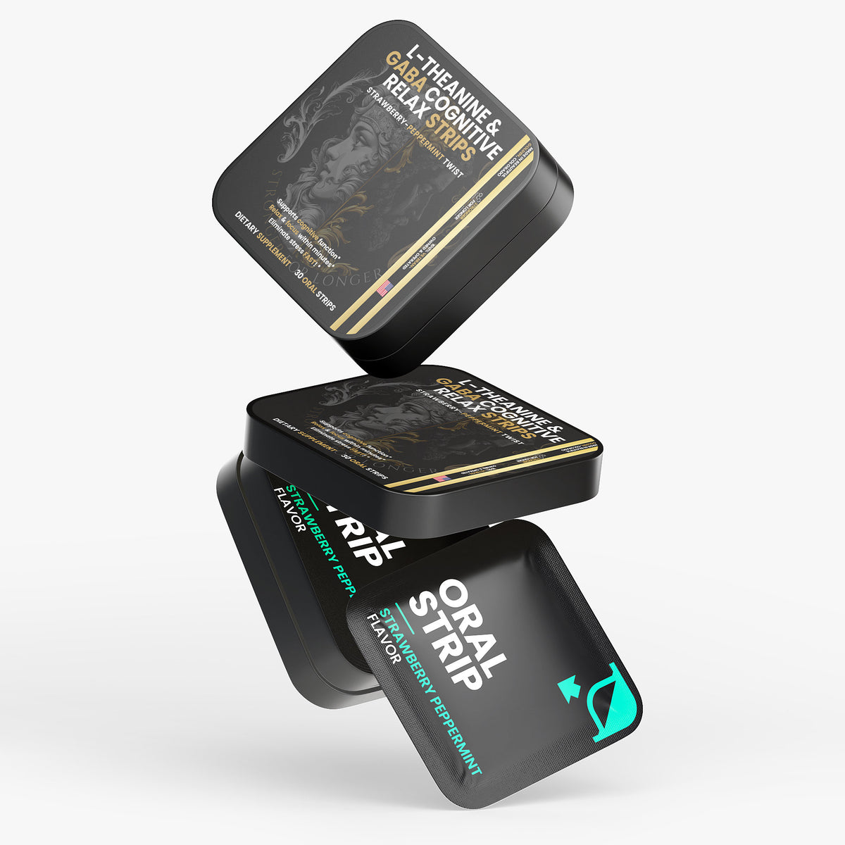 L-Theanine & GABA Cognitive Relax Strips