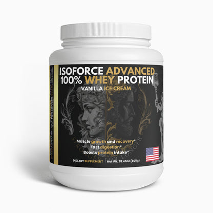 IsoForce Advanced 100% Pure Whey Protein - Vanilla Ice Cream