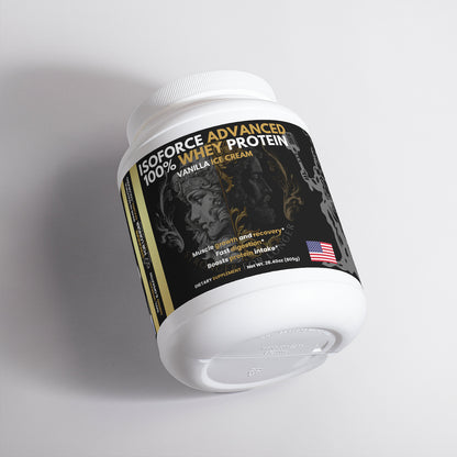IsoForce Advanced 100% Pure Whey Protein - Vanilla Ice Cream