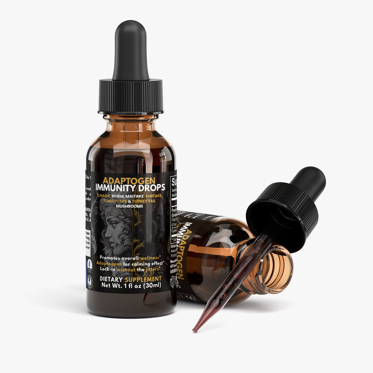 Mushroom Adaptogen Immunity Drops