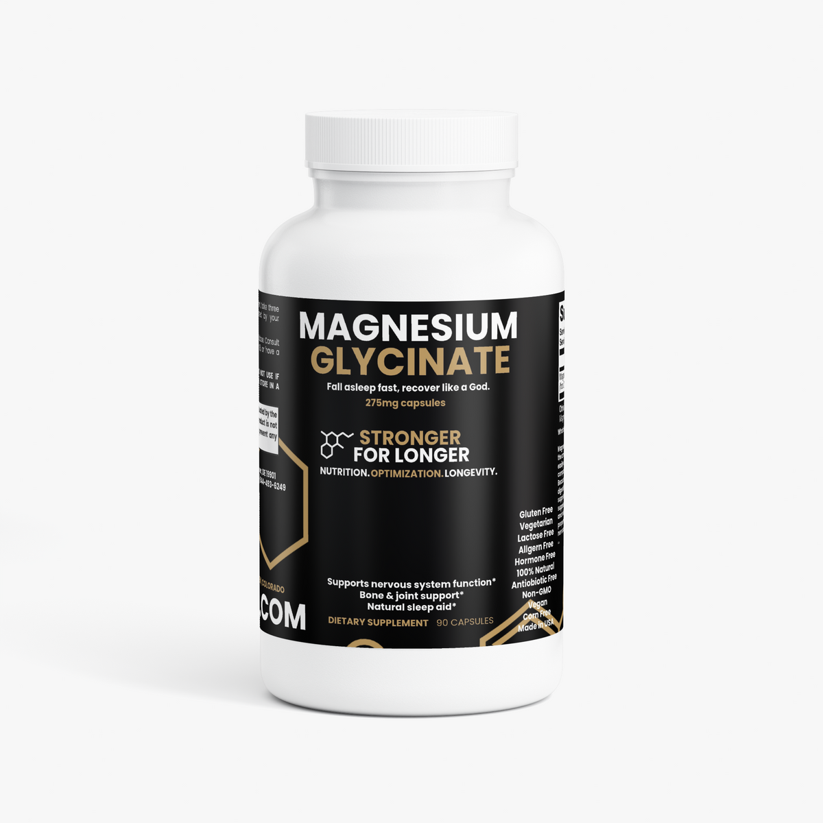 Magnesium Glycinate - 550mg