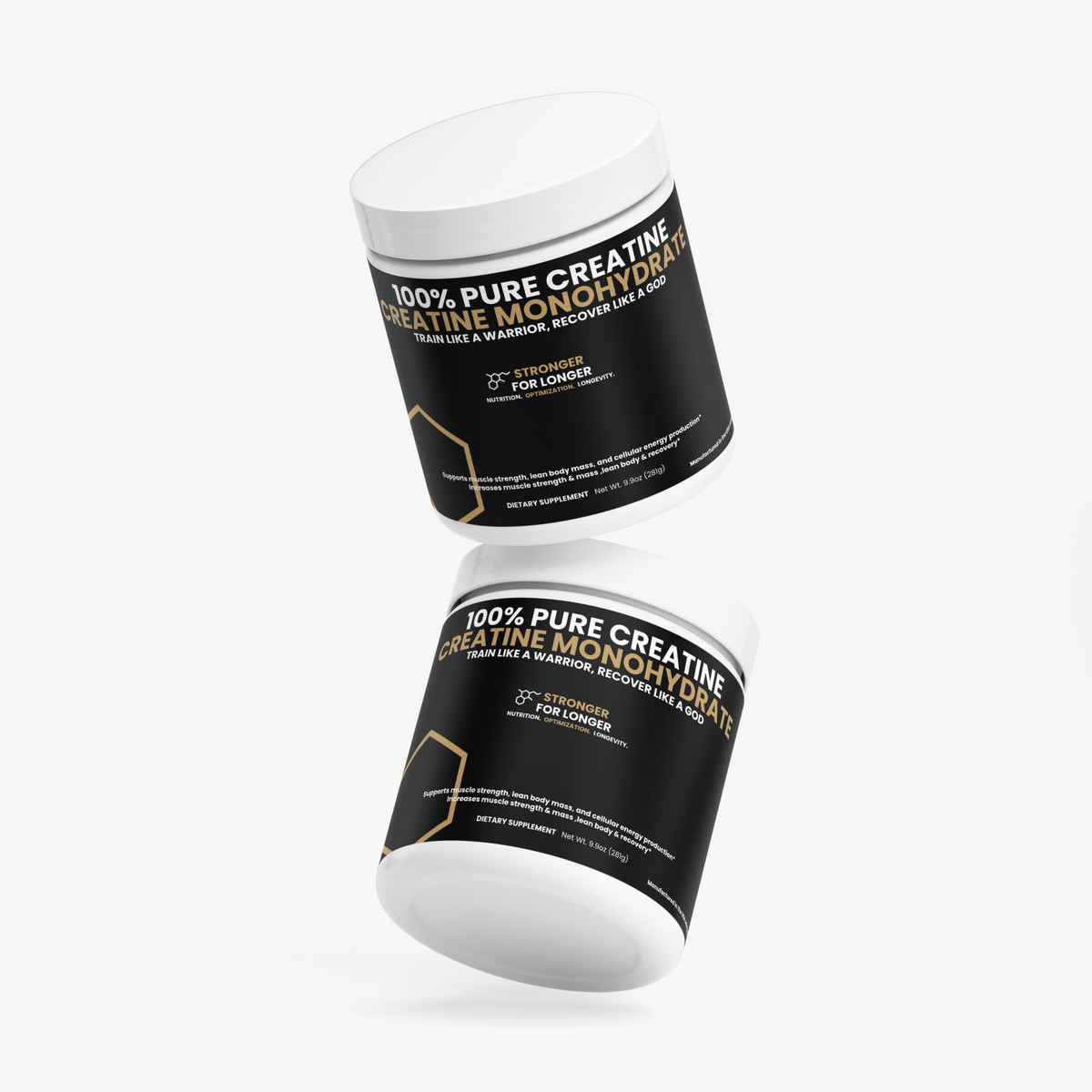 100% Pure & Natural Creatine Monohydrate (Water Soluble)