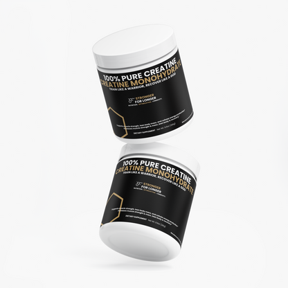 100% Pure & Natural Creatine Monohydrate (Water Soluble)