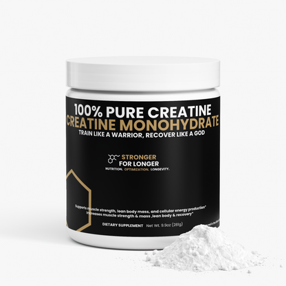 100% Pure & Natural Creatine Monohydrate (Water Soluble)