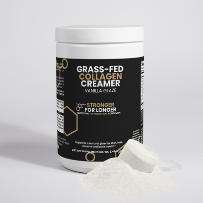 Grass-Fed Collagen Creamer: Vanilla Glaze