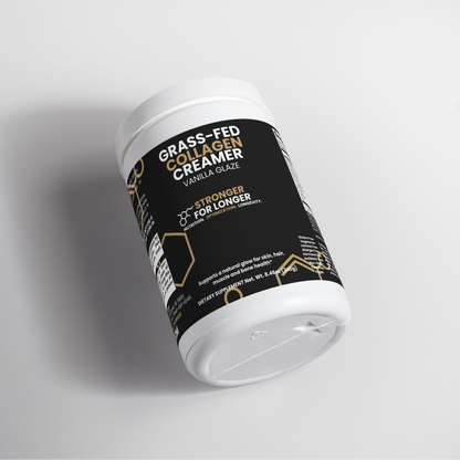 Grass-Fed Collagen Creamer: Vanilla Glaze