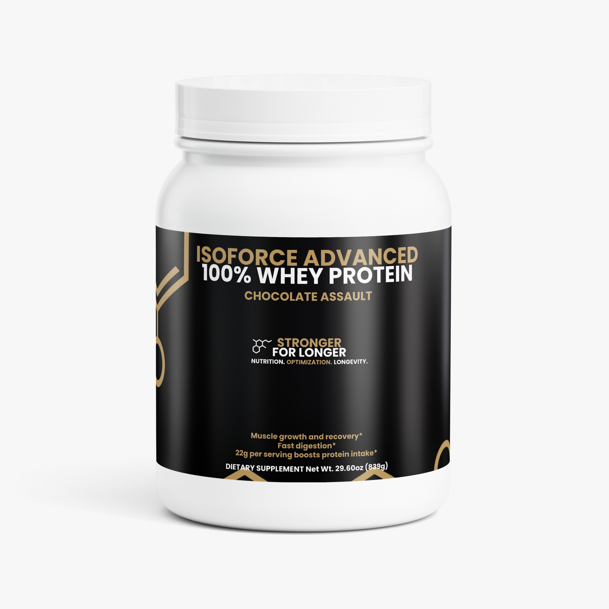 IsoForce Advanced 100% Pure Whey Protein - Chocolate Assault