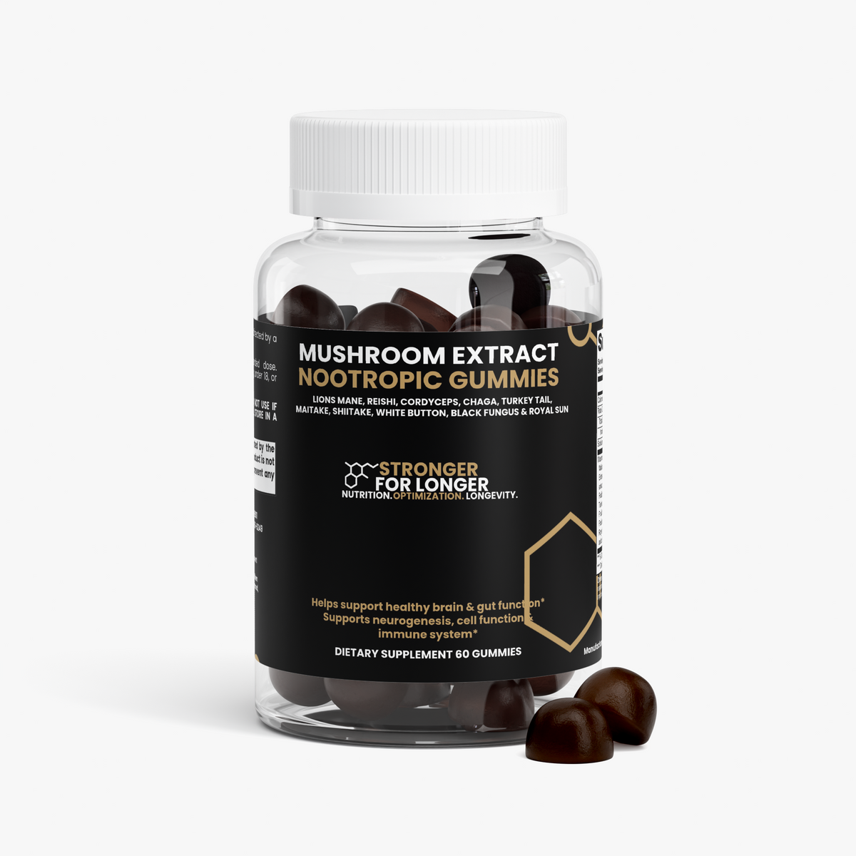 Mushroom Gummies: Lion's Mane, Chaga, Reishi & More