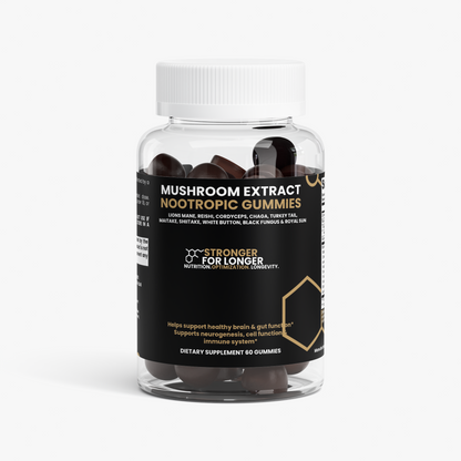 Mushroom Gummies: Lion's Mane, Chaga, Reishi & More