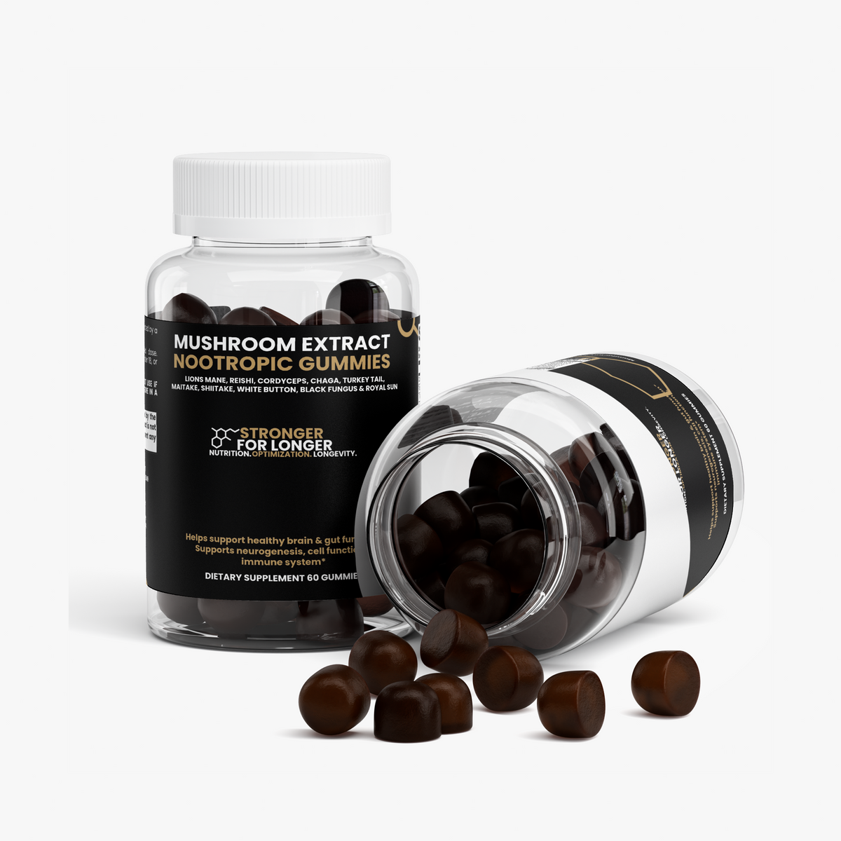 Mushroom Gummies: Lion's Mane, Chaga, Reishi & More