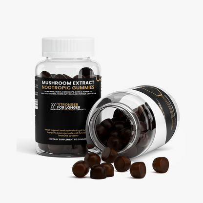 Mushroom Gummies: Lion's Mane, Chaga, Reishi & More