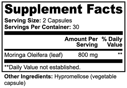 100% Pure Moringa: One Plant. All The Power
