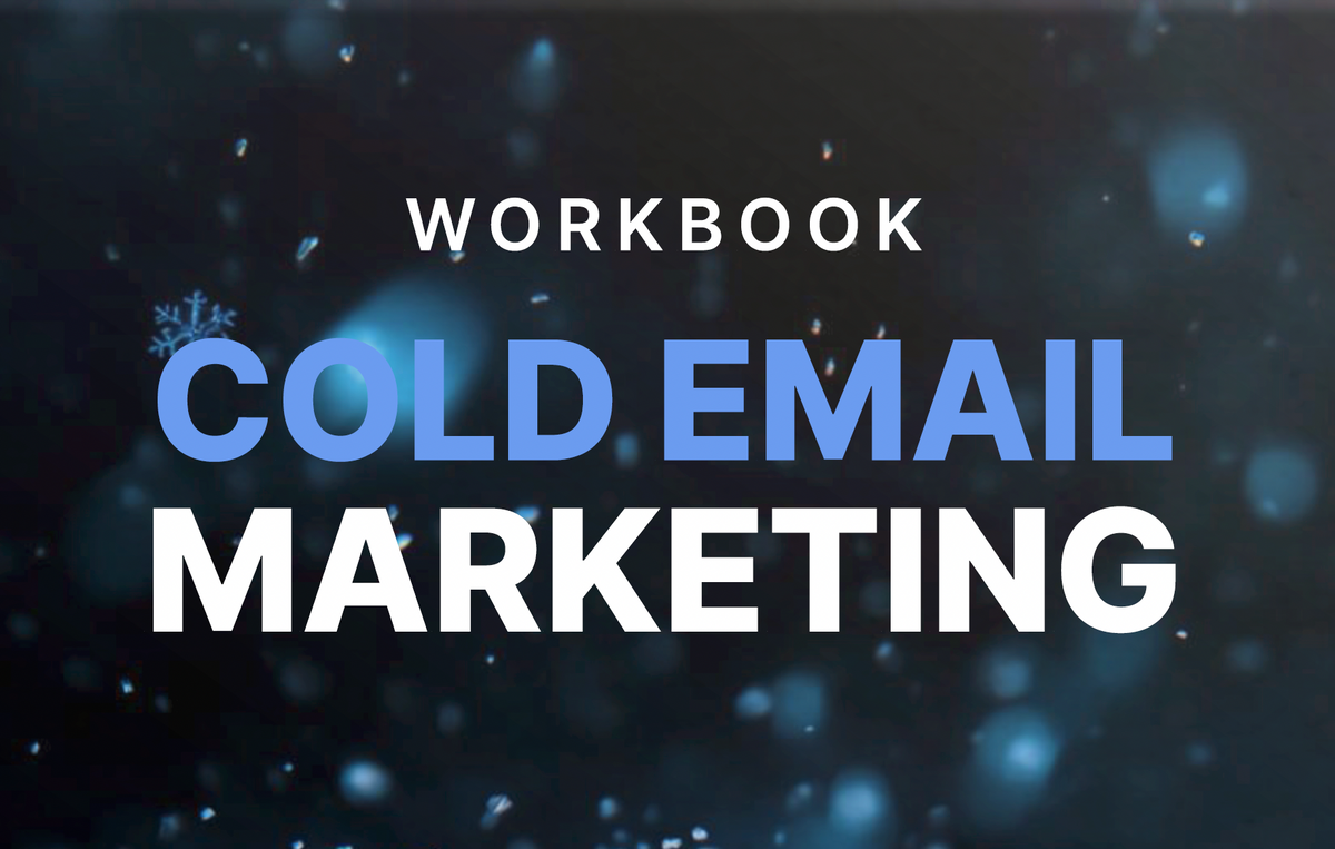 Cold Email Marketing Workbook PDF