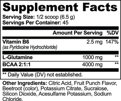 BCAA Shock Powder: Autumn Burn