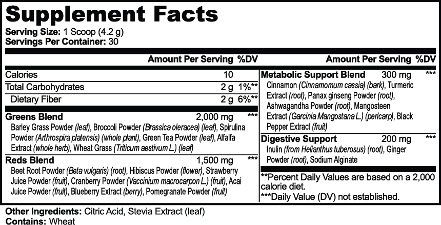 Athlete Greens: Superfood Powder